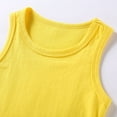 thumbnail image 6 of MEZZALL Toddler Kids Baby Boys Girls Solid Color Tank Tops T Shirts Undershirts Summer Sleeveless Vest Daily Wear Birthday / 5-6 Years, 6 of 6