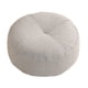 thumbnail image 5 of Cojín de suelo redondo para meditación, cojín de suelo, cojín para asiento Gris claro, 5 of 9