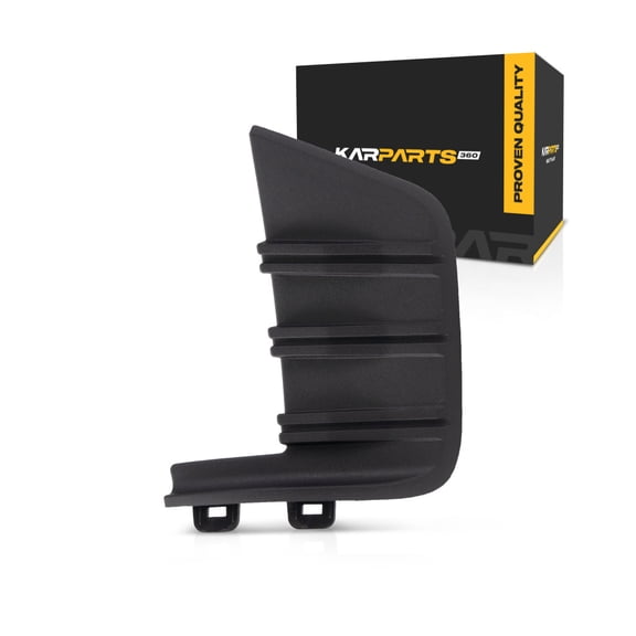 For Chevy Silverado 1500 2019 2020 2021 2022 Bumper Cover Molding Passenger Side | Front | CAPA Certified | Plastic | Textured | Replacement For GM1047121, GM1047121C | 84588811, 84219092