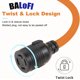thumbnail image 5 of BALoFI Cable Adaptador de Interruptor de Transferencia para Generador de 1.5FT TT-30P a L14-30R, 30 Amp de 3 Clavijas a 4 Clavijas, para Generadores de RV y Cajas de Entrada, STW 10 AWG, 5 of 5