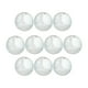 thumbnail image 1 of 10 bandejas decorativas con espejo para exhibir velas, ideal como recuerdo de fiesta o para decorar el hogar, como joyero o como soporte para tocador Plateado, 1 of 8