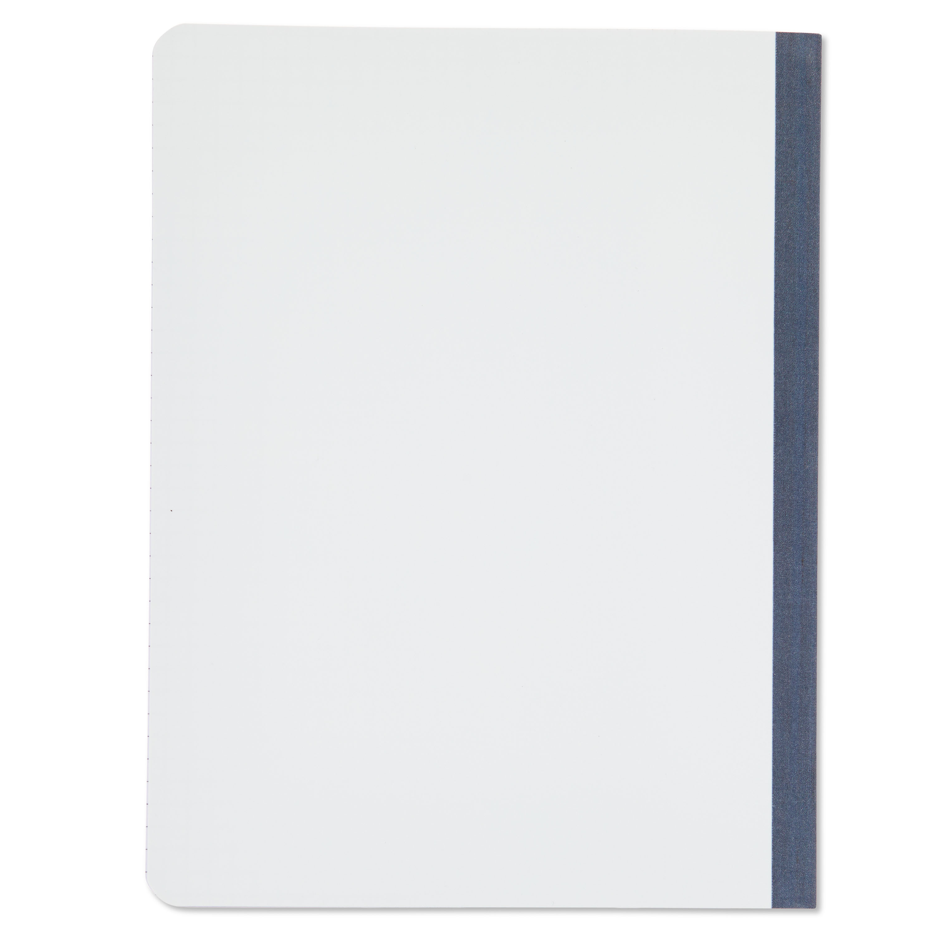 Pen+Gear Graph Ruled Poly Composition Notebook, White, 9.75 x 7.50 x  0.25, 80 Sheets