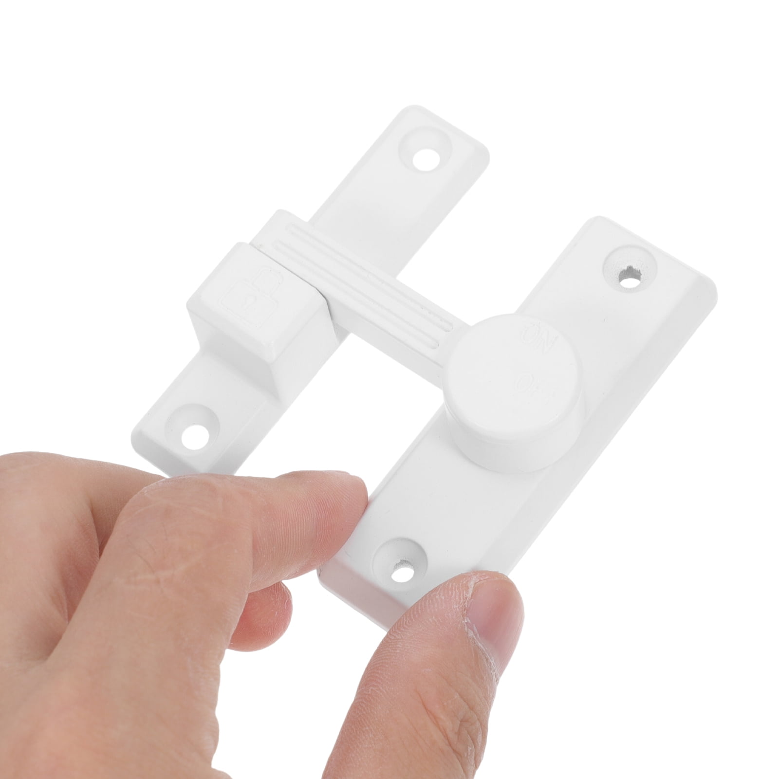 Sliding Barn Door Lock Barn Door Latch Security Door Guard Heavy Duty Gate Hardware 90 Degree 180 Degree Flipping Gate Latch