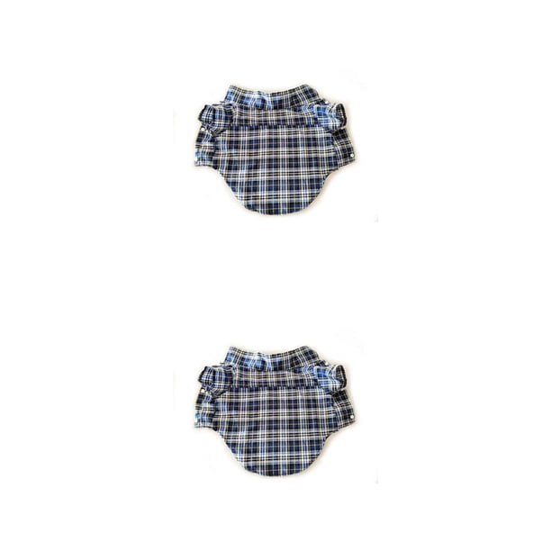 Camisa Para Perros Greeniant Ropa Dulce Algodón Varios Tamaños Azul SG 2Conjunto