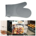 thumbnail image 5 of Unique Bargains 1 Pc Waterproof Oven Mitts for Kitchen Gray, 5 of 5