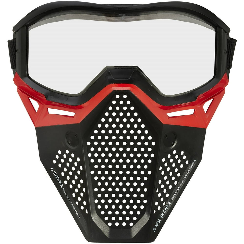 Nerf Rival Face Mask, Red, Ages 14 and up