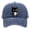 Navy blue, variant on Breathable Dad Hat Anime Animal Pattern Sun Hat Adjustable Baseball Hat