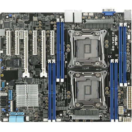 Asus Z10PA-D8 Server Motherboard - Intel Chipset - Socket LGA 2011-v3 - ATX - 2 x Processor Support - 512 GB - 8 x Memory Slots - Serial ATA/600 RAID Supported Controller - On-board Video Chipset -