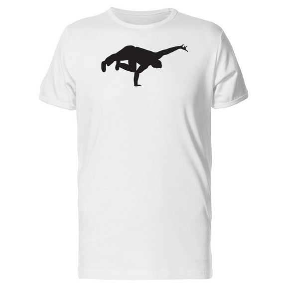 Handstand Breakdancer Silhouette Tee Men's -Image by Shutterstock