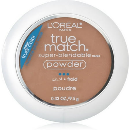 L'Oreal True Match Powder, Soft Sable [C6], 0.33 oz (Pack of 3)