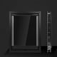 thumbnail image 5 of Premium Flap Door Kitten Pet Supplies Gate ABS Cachorros de plástico XL negro Zulema puerta grande para gatos, 5 of 7