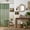 Green-36"W x 72"L (Pack of 1), variant on Beige 36"W x 72"L (Pack of 1) Lace Stand Up Shower Curtain