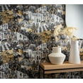 thumbnail image 3 of Rasch Merian Grey Architectural Wallpaper, 20.9-in by 33-ft, 57.48 sq. ft., 3 of 5