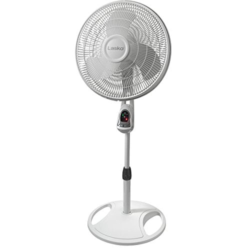 Lasko 1646 16 In Remote Control Stand Fan White 1 Pack Walmart Com