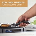 thumbnail image 5 of Farberware TrueCook 11" Nonstick Square Griddle, Dishwasher and Oven Safe, Black, 5 of 12
