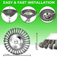 Tanune Big Discount Lawn Mower Wire Weeding Head 8 Inch Wire Wheel tanune-big-discount-lawn-mower-wire-weeding-head-8-inch-wire-wheel