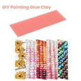 thumbnail image 4 of 60pcs Glue Clay Environmental DIY Diamond Embroidery Glue Embroidery - Painting Set Tool(2x2cm), 4 of 8