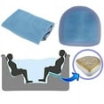 thumbnail image 4 of Duety 2Pack Spa and Hot Tub Booster Seat Pad 47 x 37 x 15 cm Universal Hot Tub Spa Cushion with 4 Suction Cups Soft Back Support Inflatable Bathtub Massage Cushion for Hot Tub & Spa Adults Kids, 4 of 7