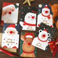 thumbnail image 3 of Tarjetas de Felicitación hechas a mano, Tarjetas de Navidad, multicolor, fácil de escribir, 3 of 4