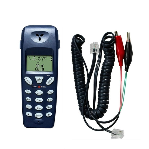 Landline Test Phone Line Set Telecom Check Telephone Line Dedicated Check Line Survey Line Machine Tester to