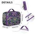 thumbnail image 2 of Abstract Ornamental Mandala Small Insulated Tote 8-Hour Cold Retention Spacious for Picnic Hiking, 2 of 6