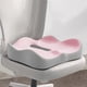 thumbnail image 1 of Funda de almohada de espuma viscoelástica para silla de oficina, cojín grueso y ergonómico para el coxis, base antideslizante para coche, hogar, silla de ruedas, cojín de poliéster., 1 of 6