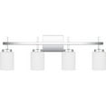 thumbnail image 5 of Quoizel Wilburn 4-Light Integrated LED Polished Chrome Vanity Light, 5 of 8