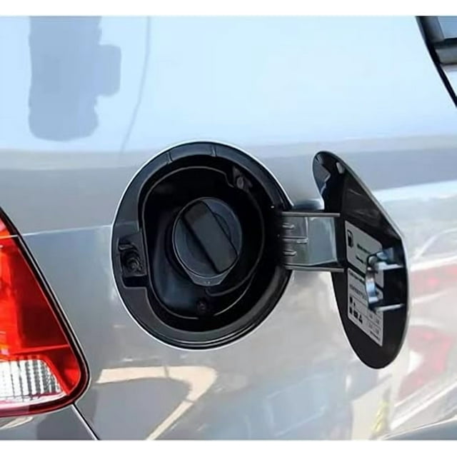 Car Fuel Tank Cover Fuel Tank Shell Cap Compatible For VW Golf 6 MK6 GTI 2009 2010 2011 2012 2013(White) Caps