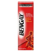Bengay Ultra Strength Topical Analgesic Cream 4oz (Pack of 3)