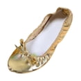 thumbnail image 3 of Zapatillas de Ballet Cuero Dance Zapatos Split Tiras Entrecruzadas Calzado Danza 38 Zulema Zapatos para danza del vientre, 3 of 8