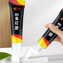 Ikohbadg Strong No-Nail Adhesive for Wall Kitchen Shelves, Multi-Purpose Glue Sealant with Fast Set Formula, Weatherproof No-Punch Adhesive for Indoor Outdoor Use