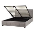 thumbnail image 2 of Westley King Platform Bed with Lift Storage, Beige, 2 of 3
