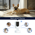thumbnail image 6 of 1080P Indoor Security Camera for Home 2.4G Small Wi-Fi Camera with Phone App, Motion Detection, Two-Way Audio, Night Vision, K11, 6 of 9
