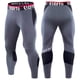 thumbnail image 3 of Gibobby Mallas Afelpadas Color Fitness verano pantalones largos Patchwork culturismo hombres deportes ajustados pantalones de secado（Negro， L), 3 of 3