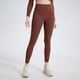 thumbnail image 1 of Pantalones de yoga de cintura alta con realce de cadera y color melocotón para mujer, mallas deportivas sin costuras de secado rápido, ropa exterior para correr y fitness, 1 of 5