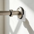 thumbnail image 4 of No-Drill Adhesive Curtain Rod Bracket, Tension Rod Holder for Shower and Door Curtains, Stick-On Hook Support for Window Curtain Rod Accessories, 4 of 4