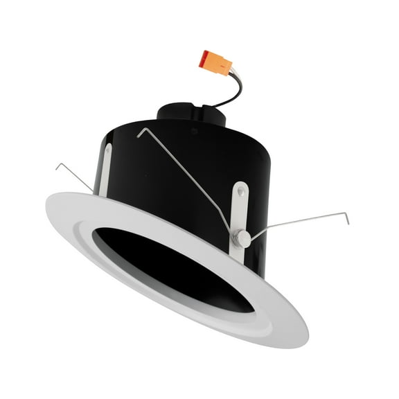 Elco El555 The Slant System 5" Sloped Reflector Trim - Black