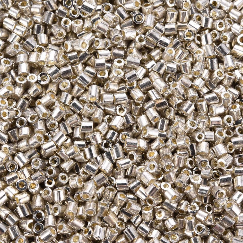 1pound Glass Beads Metallic Colours Cornsilk 2.5~3x2mm Hole: 0.9mm about 15000pcs/pound