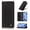 Black, variant on Phone Case for Doogee Note 58 / Note 58 Pro, Flip Wallet PU Leather Case with Card Slots Kickstand Shockproof Magnetic Cover, Dark Blue