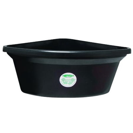 Fortex Fortiflex CF24BX 6 Gallon Corner Feeeder Black (Case of 6)