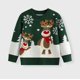 thumbnail image 3 of Suéteres feos de Navidad, ropa de otoño e invierno para niños y niñas, suéter con estampado de dibujos animados, jersey de punto cálido de manga larga, abrigo, 3 of 5