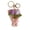 Purple-PP-home supplies, variant on Home Hand Knitted Crochet Flower Bouquet Keychain Pendant Valentines Gift Romantic Keepsake Ornament 6x5cm Valentines Day Gifts