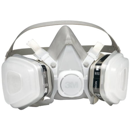 assemble respirator 3m how to 52P71 Dual 3M Cartridge 52P71   Respirator Assembly