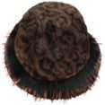 thumbnail image 6 of Womens Winter Warm Faux Fur Bucket Cossak Russian Style Bucket Hat Fuzzy Plush Fisherman Cap Windproof Ski Cap, 6 of 14