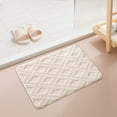 thumbnail image 4 of Yoloke Indoor Doormat, Front Back Door Mat Rubber Backing Non Slip Door Mats Low-Profile Absorbent Resist Dirt Entrance Doormat Inside Floor Mats for Entryway Washable, 4 of 5