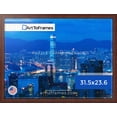 thumbnail image 3 of ArtToFrames 31.5x23.6 Inch - 80x60 CM Red Puzzle Frame for 1500 piece Puzzles.1.25 Inch Custom MDF Puzzle Frames, Cherry - Comes with Economy Acrylic, 3 of 6
