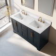 thumbnail image 4 of Vanity Art 60 Inch Double Bathroom Vanity with Sink and Top - Modern Freestanding Cabinet with Soft Closing Doors and Drawers, 4 of 5
