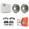 thumbnail image 1 of Transit Auto Front Disc Brake Rotors and Semi-Metallic Pads Kit for Car 1994-1999 Dodge Ram 1500 4WD K8S-100186, 1 of 11