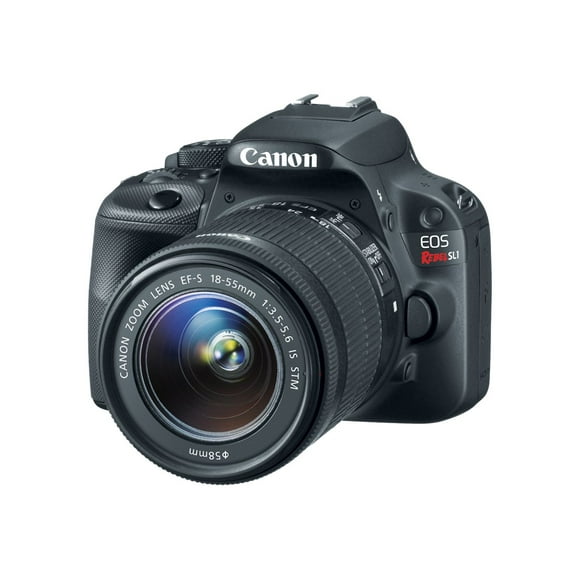 Canon EOS Rebel SL1 - Appareil Photo Numérique - SLR - 18,0 MP - APS-C - 1080p - 3x zoom Optique EF-S 18-55mm Est Objectif STM