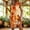 Orange, variant on QUNYINEY Floral Sun Dresses Women Mini Beach Sleeveless A Line Tank Dress with Pockets Casual Loose Fit V Neck Dresses